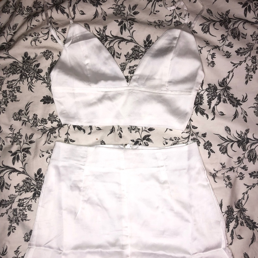 White two piece